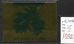 SUISSE CARNET C1412 Côte 15 € - Markenheftchen