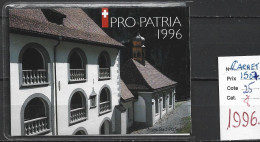 SUISSE CARNET C1507 Côte 25 € - Markenheftchen