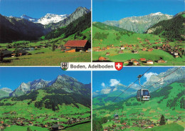 [-5%] SUISSE - Boden Bei Adelboden - Berner Oberland - Multi-vues - Carte Postale - Adelboden