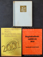 Magyar Posta- és Illetékbélyeg Katalógus 2001 + Hajdu Endre: Bélyeggyűjtés (1961) + Magánkiadások-emlékívek 2018 - Other & Unclassified
