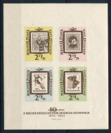 ** 1962 Bélyegnap Vágott Blokk / Mi 36 Imperforate Block - Other & Unclassified