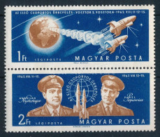 ** 1962 Az Első Csoportos űrrepülés A Számjegy Talpán Kampó Lemezhibával (3.000) - Other & Unclassified