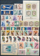 ** 1962-1963 Összeállítás Sorokkal, Blokkokkal, A/4-es Berakólap Mindkét Oldalán - Other & Unclassified