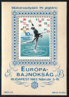 ** 1963 Műkorcsolyázó és Jégtánc Európa-bajnokság 8 Db Blokk (9.600) - Other & Unclassified