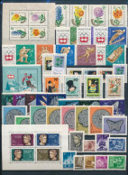 ** 1963-1964 Összeállítás Sorokkal, Blokkokkal, A/4-es Berakólap Mindkét Oldalán - Other & Unclassified
