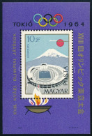 ** 1964 Olimpia (II.) - Tokió 10 Db Blokk (8.000) - Other & Unclassified