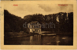 Delcampe - T2/T3 1911 Arad, Városligeti Tó / Lake (EK) - Non Classificati