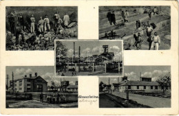 T2/T3 1939 Aknaszlatina, Akna Slatina, Slatinské Doly, Szolotvino, Solotvyno; Sóbánya, Belső, Bányászok. Knoll Foto Kiad - Unclassified