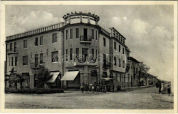 T2/T3 1938 Beregszász, Beregovo, Berehove; Fő Utca, üzletek / Main Street, Shops + "1938 Beregszász Visszatért" So. Stpl - Unclassified
