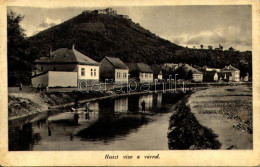 ** T3 Huszt, Chust, Khust; Folyópart és Vár / Riverside And Castle (kopott Sarkak / Worn Corners) - Unclassified
