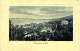 T2/T3 1910 Crikvenica, Cirkvenica; Park. W.L. Bp. 3968. (kis Szakadás / Small Tear) - Unclassified