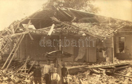 * T2/T3 Gorna Oryahovitsa (?), Earthquake On June 1, 1913. Ruins. Photo (glue Marks) - Unclassified