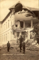 * T2/T3 Gorna Oryahovitsa, Earthquake On June 1, 1913. Grammar School In Ruins. Photo (glue Marks) - Unclassified