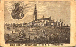 * T3 Czestochowa, Czenstochau; Widok Klasztoru Jasnogórskiego I Obraz M. B. Czestochowskiej / Jasna Góra Monastery (EB) - Unclassified