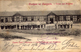 Delcampe - * T2/T3 1908 Beograd, Belgrade; Obere Festung Mit Soldaten / Fortress With Soldiers (EB) - Unclassified