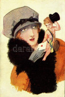 * T3 Cupid Love Artpostcard. B.R.W. Nr. 375. (EB) - Unclassified