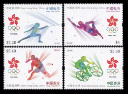 Hong Kong Stamps 2024  The 33rd Olympic Games ( Paris, France) Stamps 4Pcs Stamp - Neufs