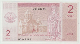 Banknote Nagorno Karabakh 2 Dram 2004 UNC - Nagorno Karabakh