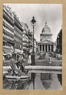 Delcampe - FR.- FRANKRIJK, PARIS. LE PANTHEON ET LA RUE SOUFFLOT. OLD CARS. - Pantheon
