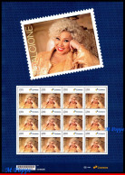 Ref. BR-V2024-57-F BRAZIL 2024 ALCIONE, 50 YEARS OF CAREER, SINGER, MUSIC 'SAMBA', FAMOUS PEOPLE, 12V, SHEET MNH - Neufs