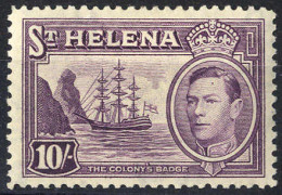 * 1938, Set 13 Pieces, Only Without 1 D. Green, Mi. 97,99-110 / 190,- SG 131, 132a-140 / 131,- - Saint Helena Island