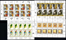 ** 1991/1995, "Amerika", Entdeckung, 500 Jahre, Vögel Und Naturschutz, Je Im Kleinbogen 1991,1992,1993,1995, Postfrisch, - Venezuela