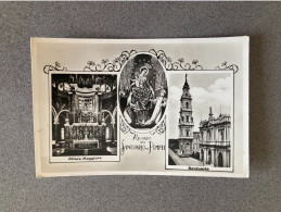 Delcampe - Ricordo Del Santuario Di Pompei Carte Postale Postcard - Pompei