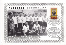 Germany 1977 Card: Football, Soccer Fussball Calcio; FIFA World Cup 1954 Wunder Von Bern; German Team Photo - 1954 – Zwitserland