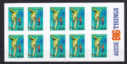 AUSTRALIA-2023-BIG THINGS -CROCODILES-SHEET(BELOW FV-) .MNH, - Feuilles, Planches  Et Multiples