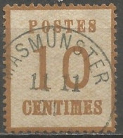 France - Alsace-Lorraine - N°5 Obl. MASMUNSTER (Masevaux) - Gebruikt