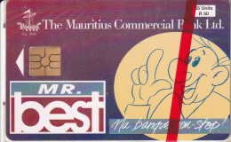 TARJETA DE MAURICIO DE MAURITIUS COMMERCIAL BANK (NUEVA-MINT) - Mauritius