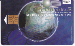 TARJETA DE MAURICIO DE CELLPLUS MOBILE   (MAURITIUS) - Mauritius