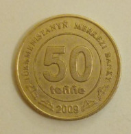 Turkmenistan, Year 2009, Used, 50 Tenne - Turkmenistan