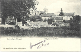 LENCLOITRE - L'Eglise Vue Du Pont - Lencloitre