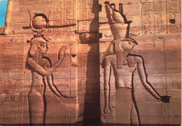 [-5%] EGYPTE - Aswan - Beautifil Reliefs Of Isis - Temple At Philae - Carte Postale - Assuan