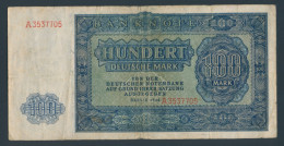 DDR Rosenbg: 346 KN 7stellig Gebraucht (III) 1948 100 Deutsche Mark (10448102 - 100 Deutsche Mark