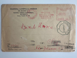 1953 Scrisoare Cu Francatura Mecanica - Machines à Affranchir (EMA)