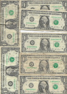 Lot De 7 Billets De 1 Dollard (1 1981)(1 1988a)(5 2003a) - Autres & Non Classés