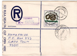 81984 - Südafrika / Bophuthatswana - 1983 - 50c Schlange EF A R-Bf ITSOSENG -> LICHTENBURG -> Südafrika - Bophuthatswana
