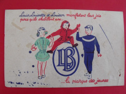 Buvard Vêtements LB, La Marque Des Jeunes. Utilisé - Stationeries (flat Articles)