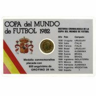 Espagne, Médaille, Cope Del Mundo De Futbol, 1982, Gilt Metal, TTB - Altri & Non Classificati