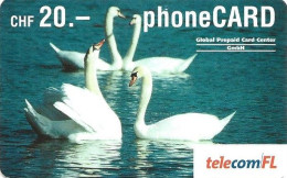 Liechtenstein: TelecomFL - Schwäne - Liechtenstein
