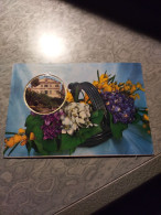 Delcampe - Carte Parfumée De Luxe Vallazur Grasse  - Grasse Panier Fleurs   Y 205 - Grasse