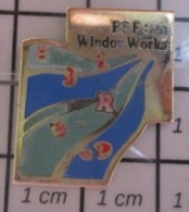 915B  Pin's Pins / Beau Et Rare / INFORMATIQUE / PSF WINDOW WORKS - Informatica