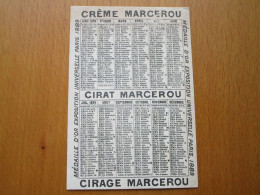 1898 - Cirage-Crème-Cirat MARCEROU - Small : ...-1900