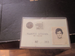 32 Svjetsko Prvenstvo U Stonom Tenisu Sarajevo World Championship In Table Tennis Identification - Tenis De Mesa