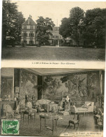 CHÂTEAU De COPPET  - LOT De 2 CPA  - - Coppet