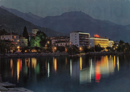 CARTOLINA  LOCARNO TICINO SVIZZERA LAGO MAGGIORE QUAI NON VIAGGIATA    Y26 - Chiasso