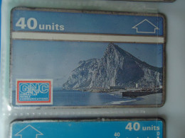 GIBRALTAR  USED PHONECARDS  LANDSCAPES MOUNTAINS - Mountains