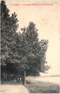 Delcampe - 45 GIEN - Le Jardin Public Et Le Port Au Bois  - Gien